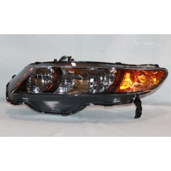 2008 Honda Civic Headlight Assembly Left TYC 20673681 image 1 of 1