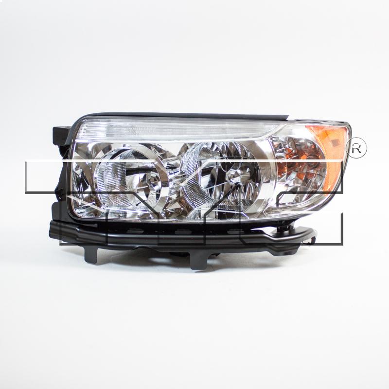 2007 Subaru Forester Headlight Assembly Left TYC 206784009 image 4 of 4
