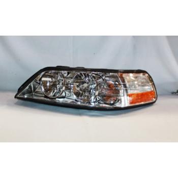 2003 Lincoln Town Car Headlight Assembly Left TYC 20678600 image 2 of 2