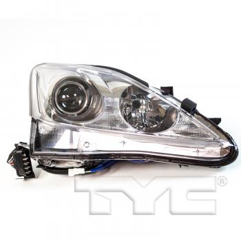 2007 Lexus IS250 Headlight Assembly Right TYC 20682501 image 4 of 4
