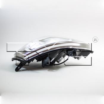 2011 Nissan Versa Headlight Assembly Left TYC 206838009 image 4 of 4