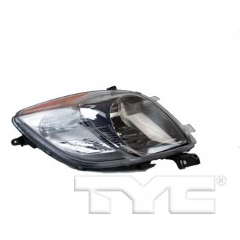 2007 Toyota Yaris Headlight Assembly Left TYC 206854019 image 3 of 4
