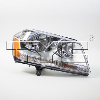 2009 Dodge Avenger Headlight Assembly Right TYC 206893009 image 3 of 3