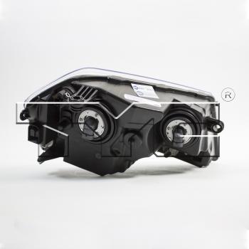 2009 Dodge Avenger Headlight Assembly Left TYC 206894009 image 3 of 4