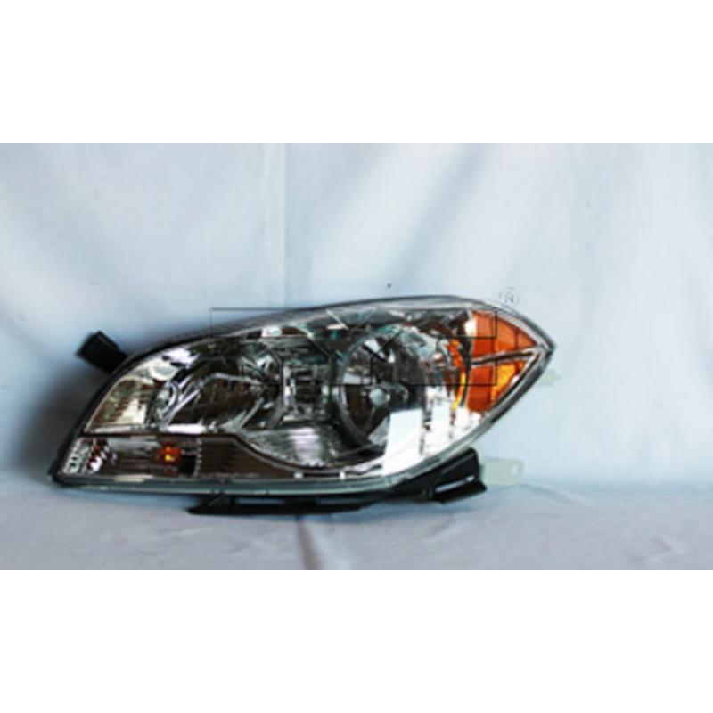 2008 Chevrolet Malibu Headlight Assembly Left TYC 20692400 image 2 of 2