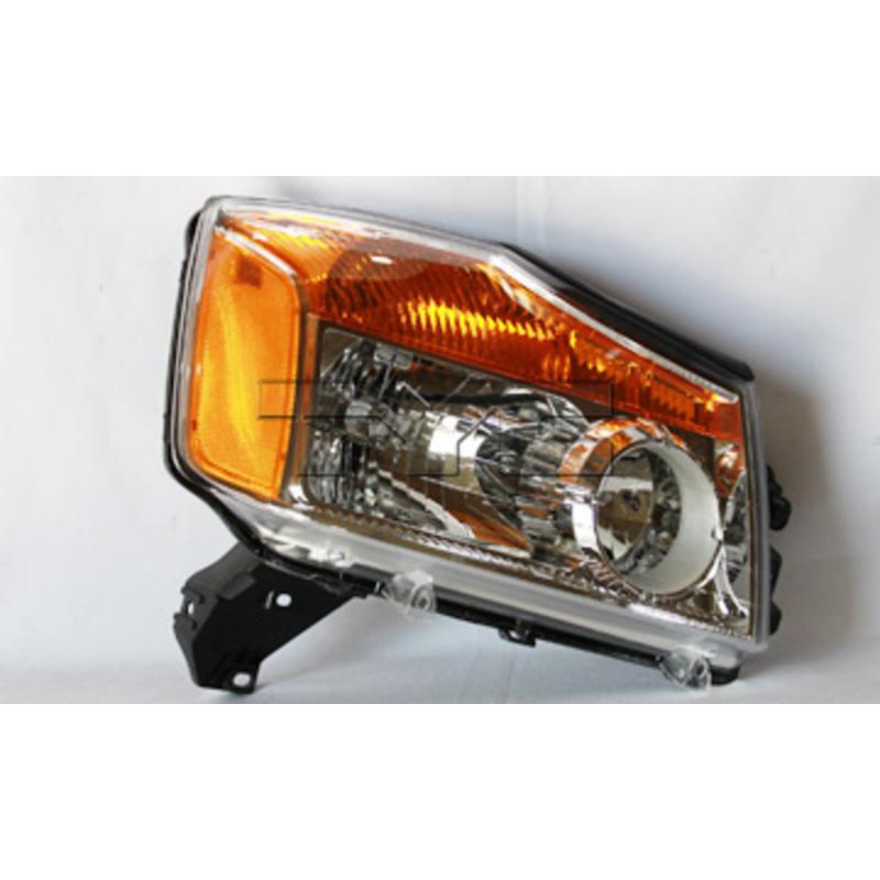 2013 Nissan Titan Headlight Assembly Right TYC 20694500 image 1 of 3