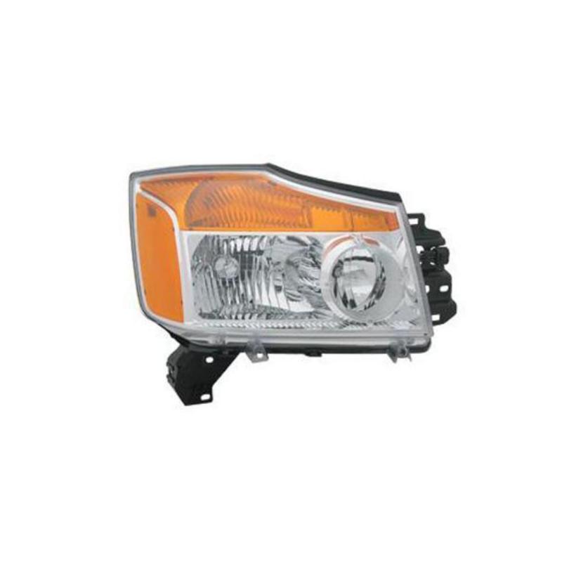 2013 Nissan Titan Headlight Assembly Right TYC 20694500 image 2 of 3