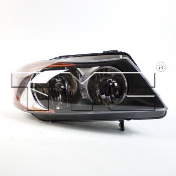 2008 BMW M3 Headlight Assembly Right TYC 206975009 image 2 of 4