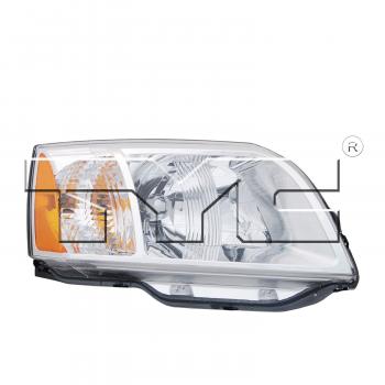 2008 Mitsubishi Endeavor Headlight Assembly Right TYC 20698700 image 2 of 2