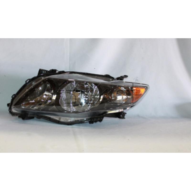2009 Toyota Corolla Headlight Assembly Left TYC 20699490 image 1 of 2