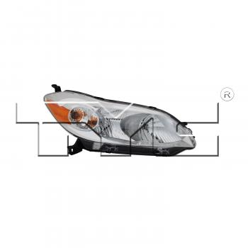 2013 Toyota Matrix Headlight Assembly Right TYC 20900300 image 2 of 3