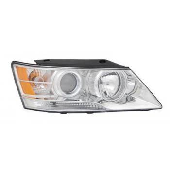 2010 Hyundai Sonata Headlight Assembly Right TYC 20901100 image 2 of 3