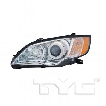 2009 Subaru Legacy Headlight Assembly Left TYC 209018009 image 2 of 2