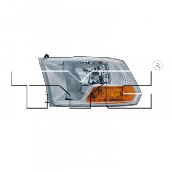2010 Dodge Ram 1500 Headlight Assembly Left TYC 20902800 image 2 of 4