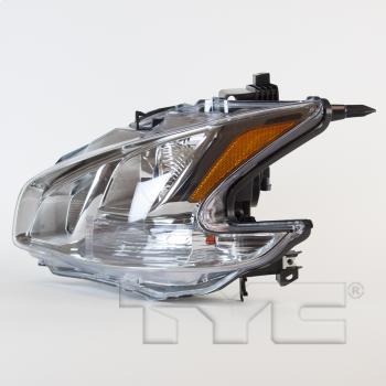 2014 Nissan Maxima Headlight Assembly Left TYC 209060009 image 4 of 4
