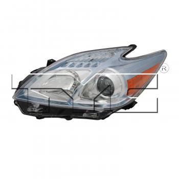 2011 Toyota Prius Headlight Assembly Left TYC 20909201 image 2 of 2