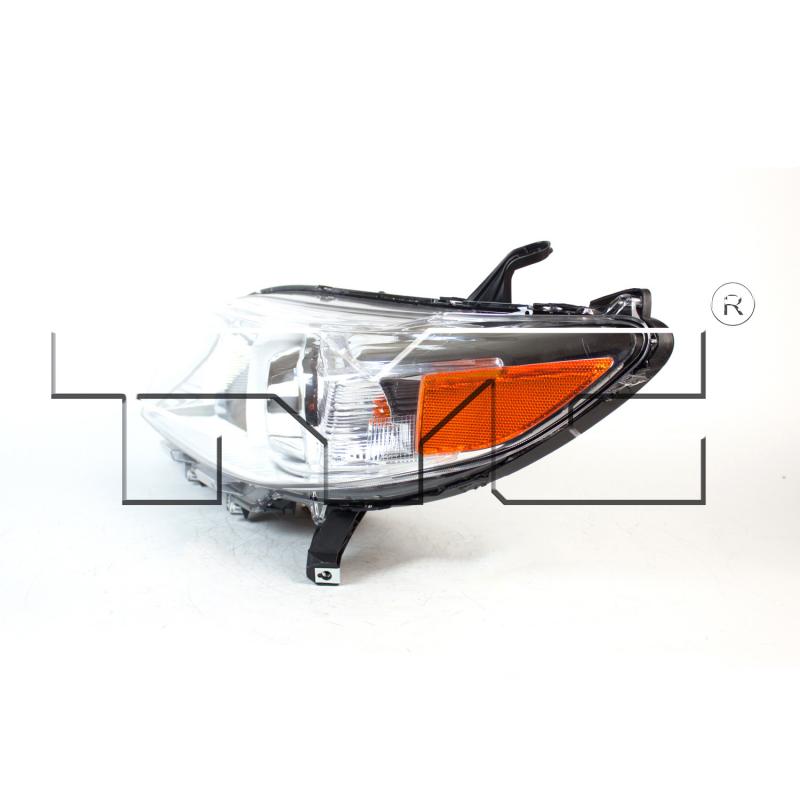 2018 Toyota Sienna Headlight Assembly Left TYC 209138009 image 4 of 4