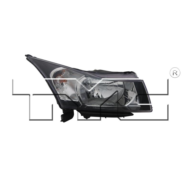 2015 Chevrolet Cruze Headlight Assembly Right TYC 20917990 image 2 of 2