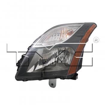 2012 Nissan Sentra Headlight Assembly Left TYC 20921490 image 2 of 2