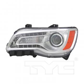 2014 Chrysler 300 Headlight Assembly Left TYC 209218009 image 4 of 4
