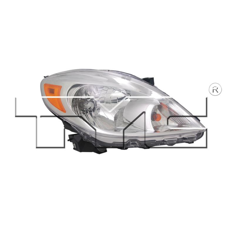 2014 Nissan Versa Headlight Assembly Right TYC 20921900 image 2 of 3