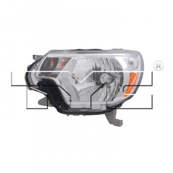 2012 Toyota Tacoma Headlight Assembly Left TYC 20922800 image 2 of 2