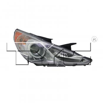 2014 Hyundai Sonata Headlight Assembly Right TYC 209255009 image 2 of 2