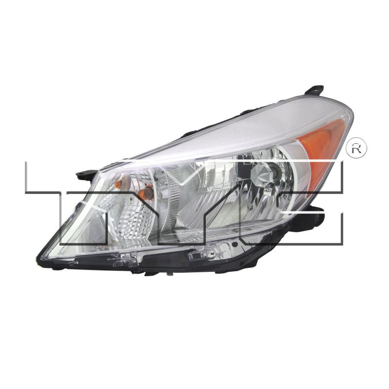 2014 Toyota Yaris Headlight Assembly Left TYC 20927200 image 2 of 2