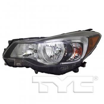2016 Subaru Impreza Headlight Assembly Left TYC 209304909 image 1 of 3