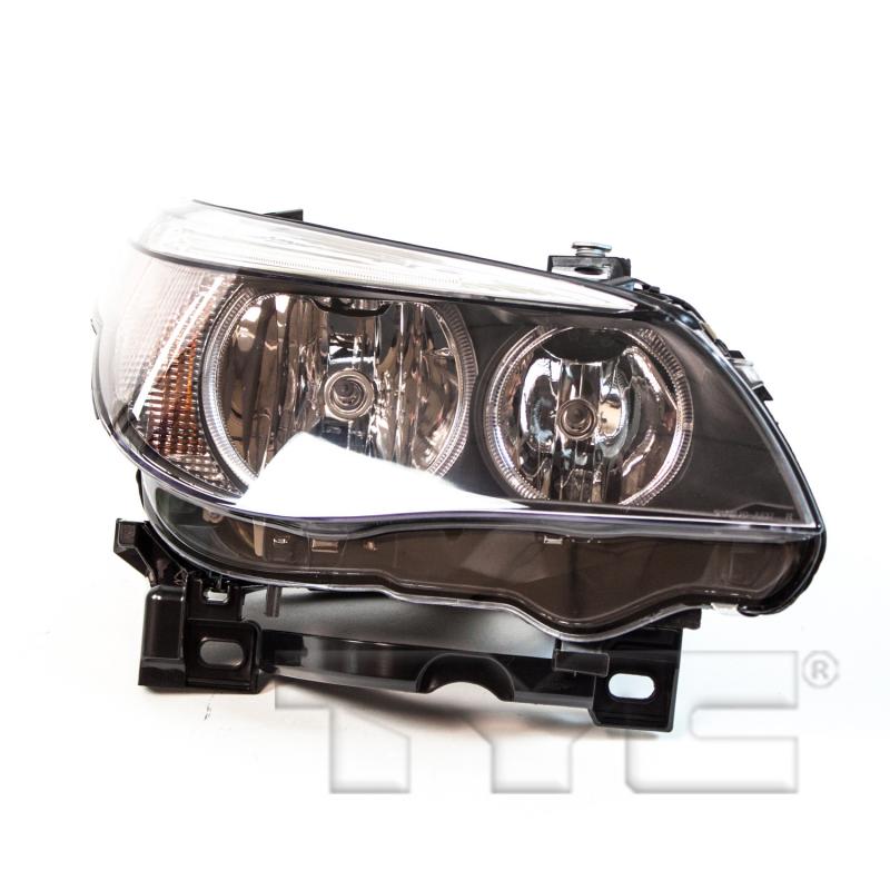 2004 BMW 525i Headlight Assembly Right TYC 20936300 image 3 of 4