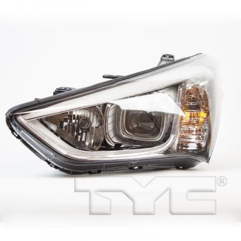 2016 Hyundai Santa Fe Sport Headlight Assembly Left TYC 209380009 image 1 of 4