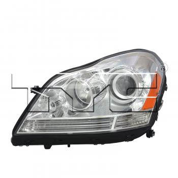 2009 Mercedes-Benz GL550 Headlight Assembly Left TYC 20938200 image 2 of 2