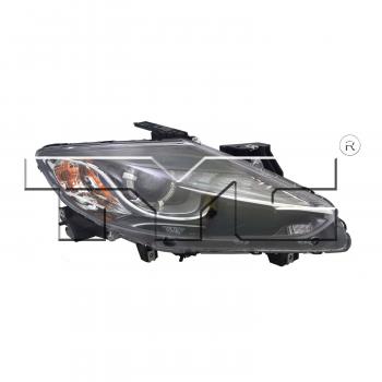 2014 Mazda CX-9 Headlight Assembly Right TYC 20942501 image 2 of 3