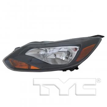 2012 Ford Focus Headlight Assembly Left TYC 209432909 image 2 of 4