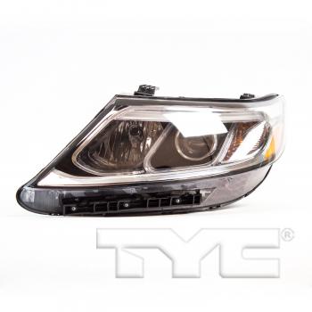 2015 Kia Sorento Headlight Assembly Left TYC 209450009 image 2 of 3