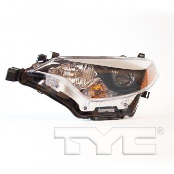 2014 Toyota Corolla Headlight Assembly Left TYC 209494009 image 1 of 4