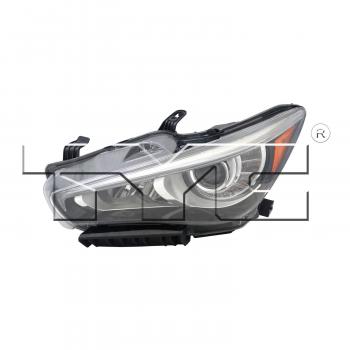 2017 Infiniti Q50 Headlight Assembly Left TYC 20950600 image 1 of 3
