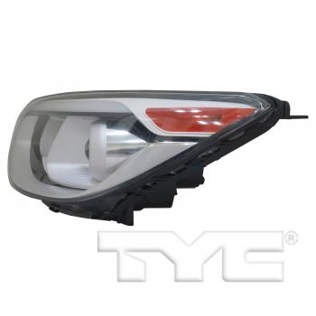 2014 Kia Soul Headlight Assembly Left TYC 209518009 image 3 of 4