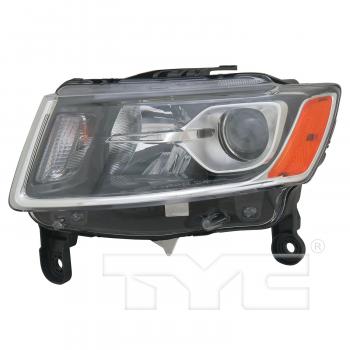 2015 Jeep Grand Cherokee Headlight Assembly Left TYC 209530009 image 4 of 4