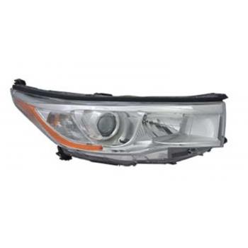 2016 Toyota Highlander Headlight Assembly Right TYC 20954300 image 2 of 2