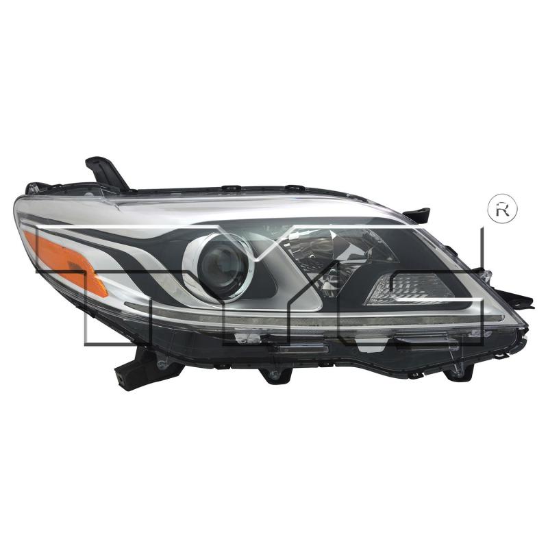 TYC 209627009 Headlight Assembly product image 3 of 6