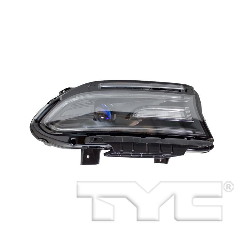 2015 Dodge Charger Headlight Assembly Right TYC 20969500 image 4 of 4