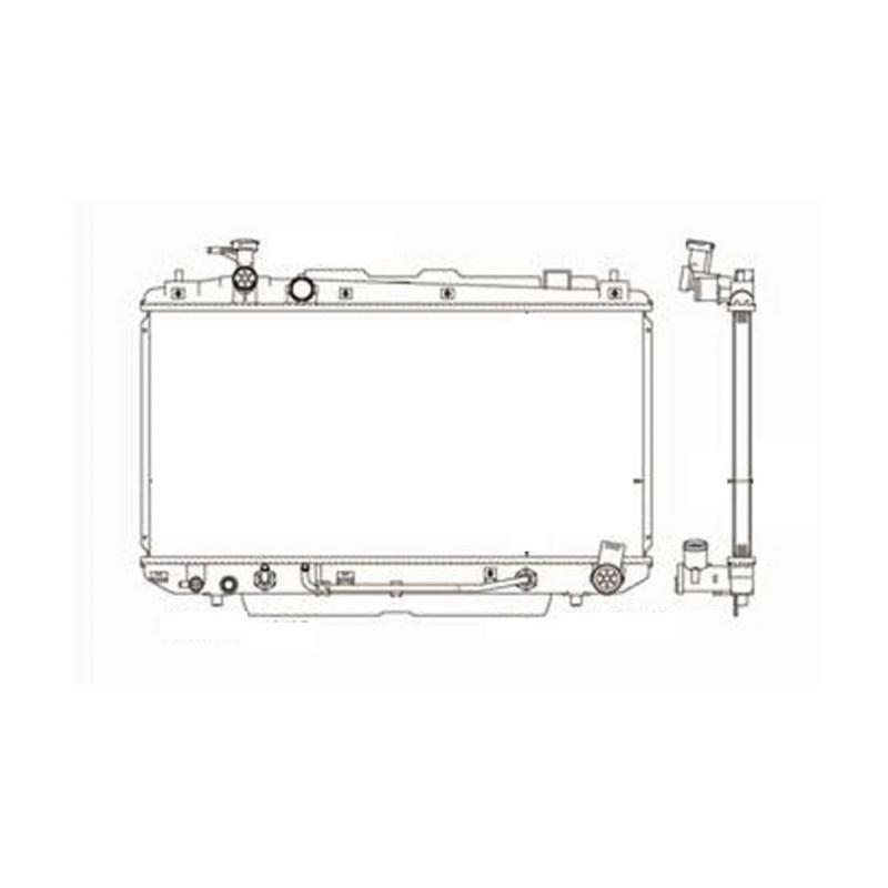 TYC 2834 Radiator product image 4 of 6