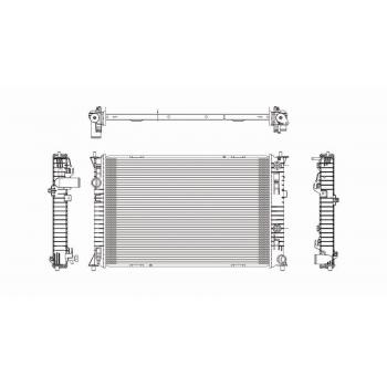 2008 Mercury Milan Radiator TYC 2856 image 3 of 3