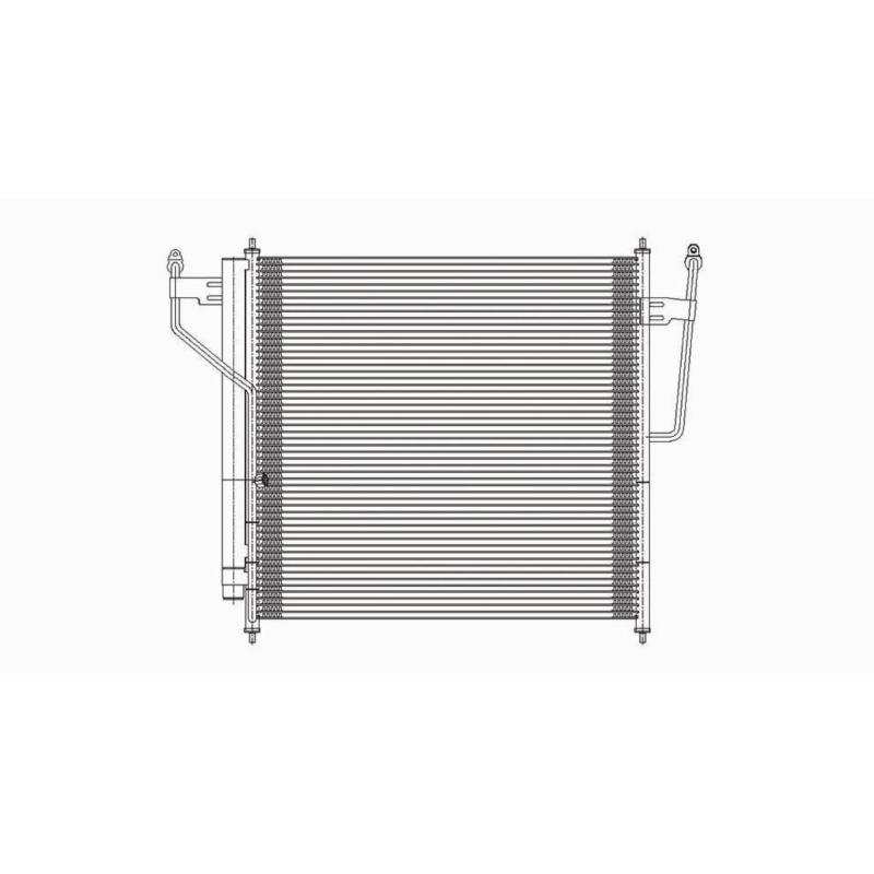 2007 Nissan Titan A/C Condenser TYC 3239 image 3 of 4