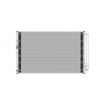 2013 Toyota Highlander A/C Condenser TYC 3684 image 2 of 2
