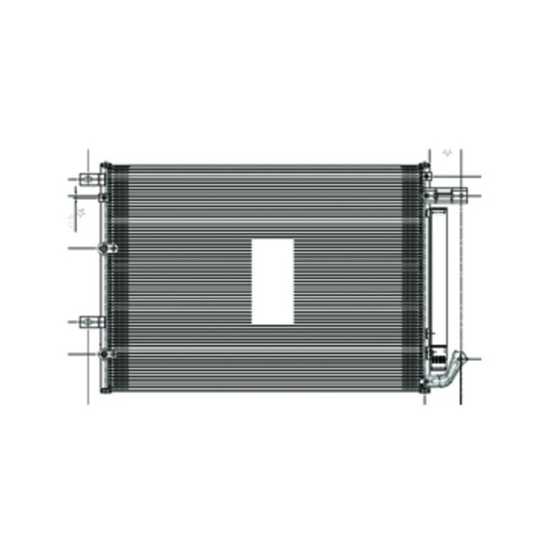 2017 Chrysler 200 A/C Condenser TYC 4442 image 1 of 3