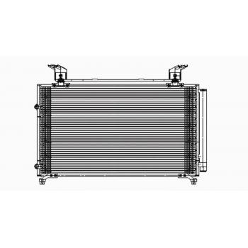 2004 Honda Odyssey A/C Condenser TYC 4985 image 3 of 4