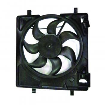 2015 Chevrolet Spark Dual Radiator and Condenser Fan Assembly TYC 623070 image 2 of 4