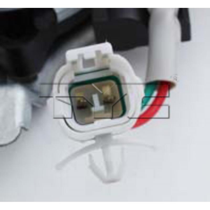 2004 Toyota Tacoma Power Window Motor and Regulator Assembly Front Left TYC 660090 image 1 of 3
